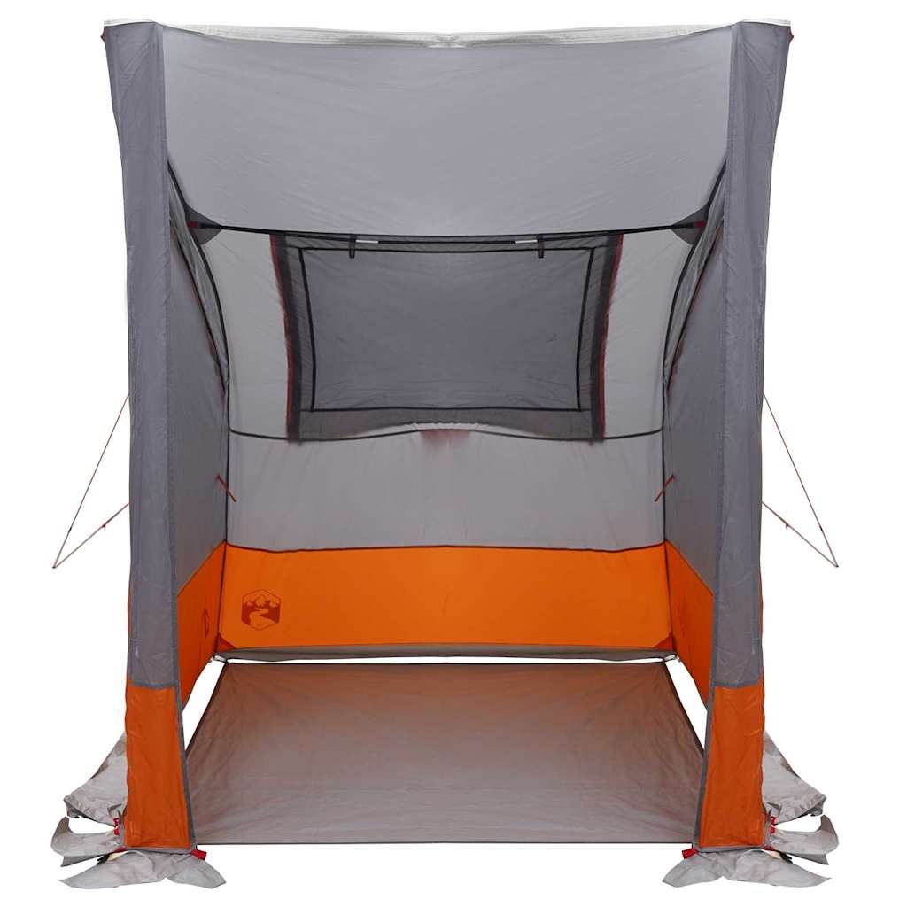 vidaXL Tailgate Tent -Person 194 x 180 x 210 cm Grey and Orange