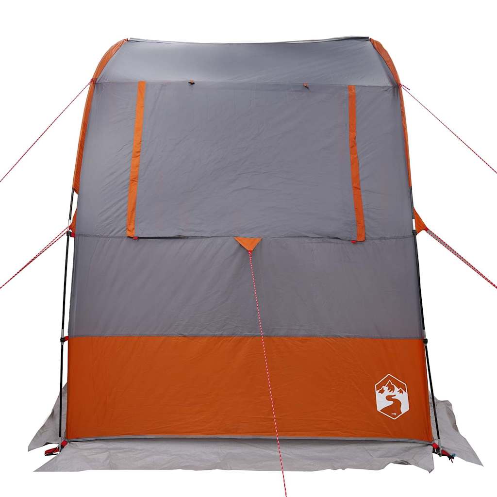 vidaXL Tailgate Tent -Person 194 x 180 x 210 cm Grey and Orange