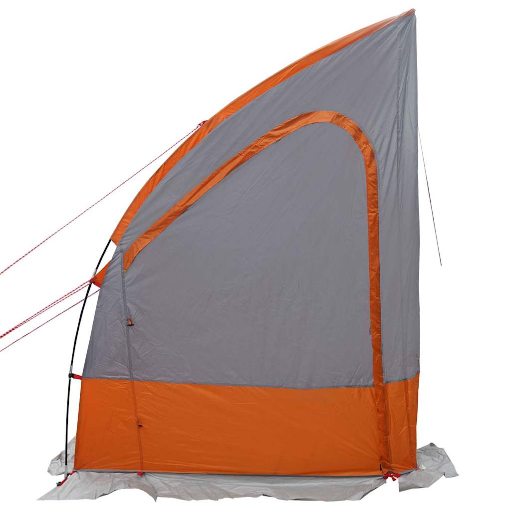 vidaXL Tailgate Tent -Person 194 x 180 x 210 cm Grey and Orange