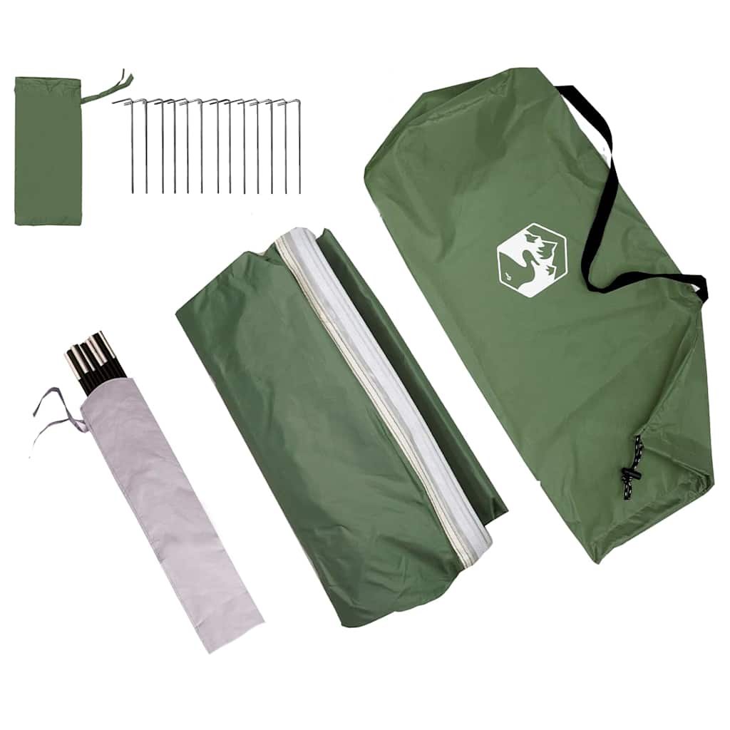 vidaXL Tailgate Tent -Person 285 x 255 x 245 cm Green Taffeta