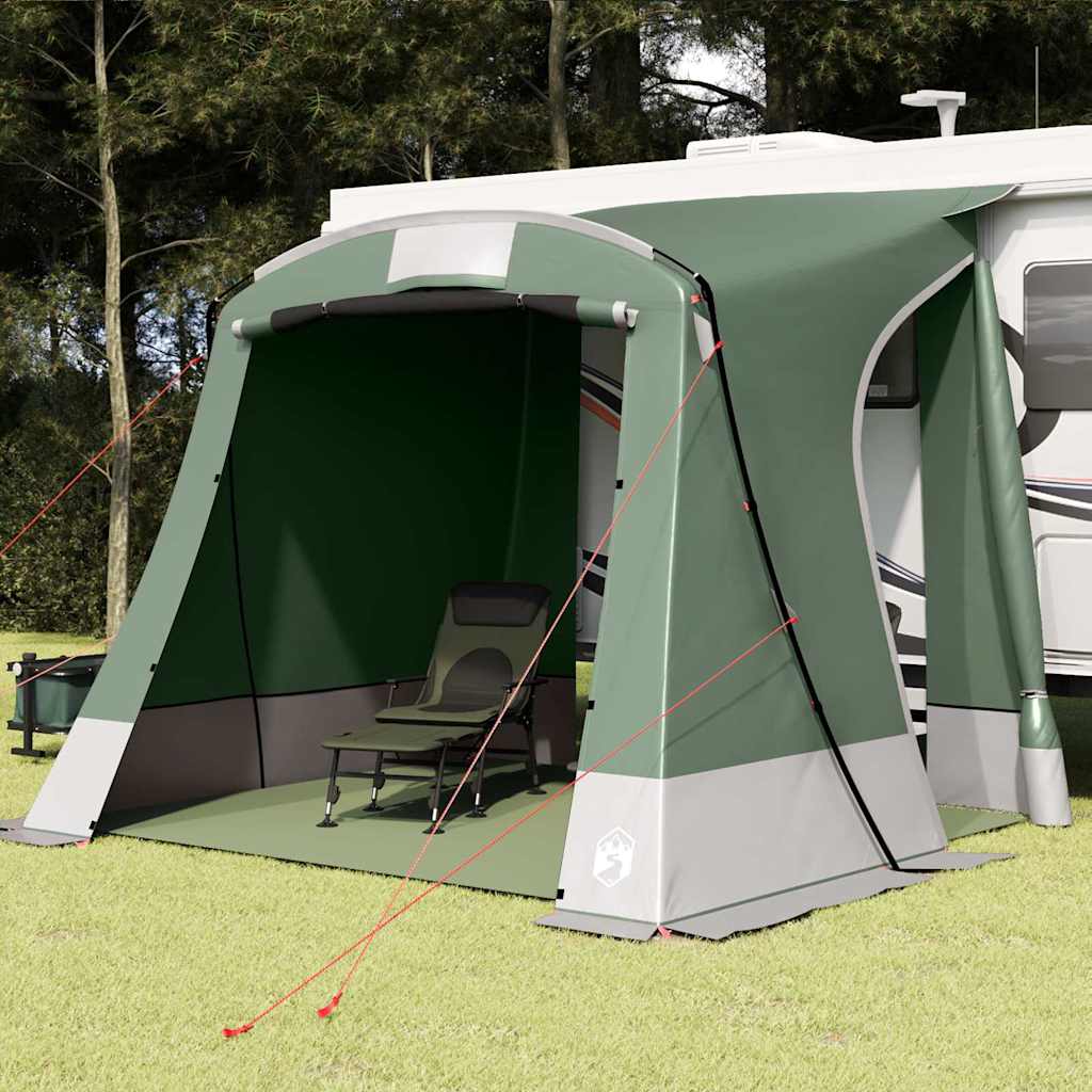 vidaXL Tailgate Tent -Person 285 x 255 x 245 cm Green Taffeta