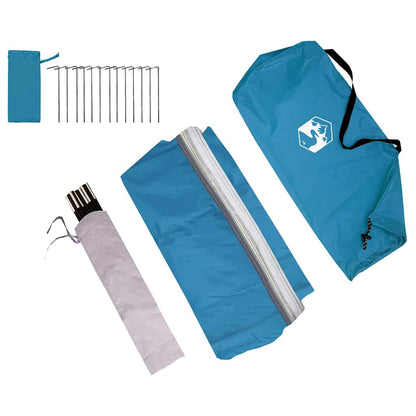 vidaXL Tailgate Tent -Person 285 x 255 x 245 cm Blue Taffeta