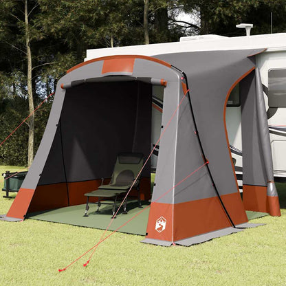 vidaXL Tailgate Tent -Person 285 x 255 x 245 cm Grey and Orange