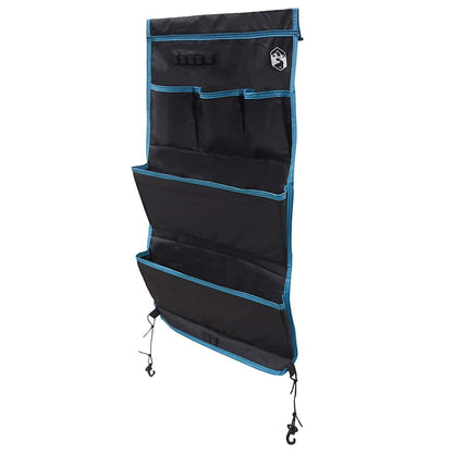 vidaXL Storage Bag with Storage Black and Blue 91 x 47.5 cm Oxford