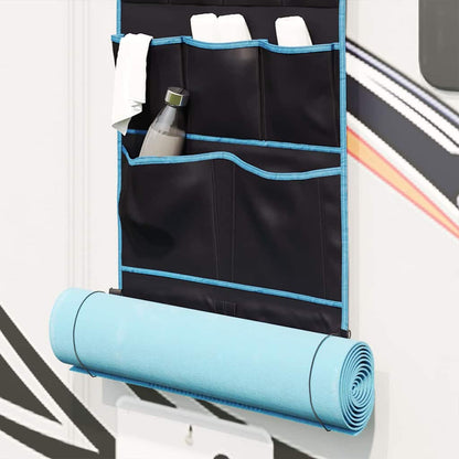 vidaXL Storage Bag with Storage Black and Blue 161 x 58.5 cm Oxford