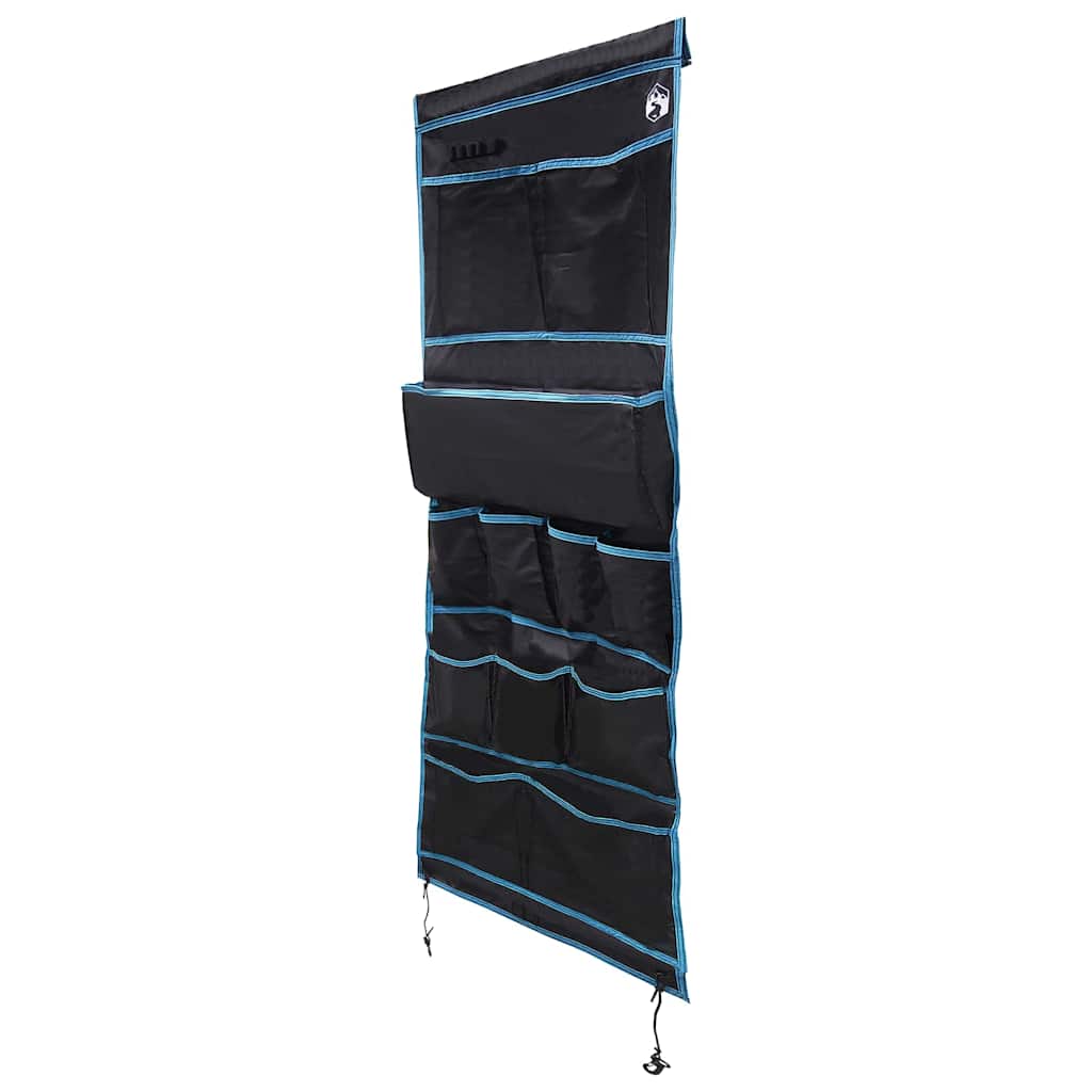 vidaXL Storage Bag with Storage Black and Blue 161 x 58.5 cm Oxford