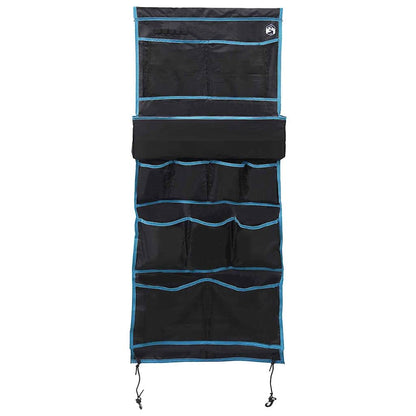 vidaXL Storage Bag with Storage Black and Blue 161 x 58.5 cm Oxford