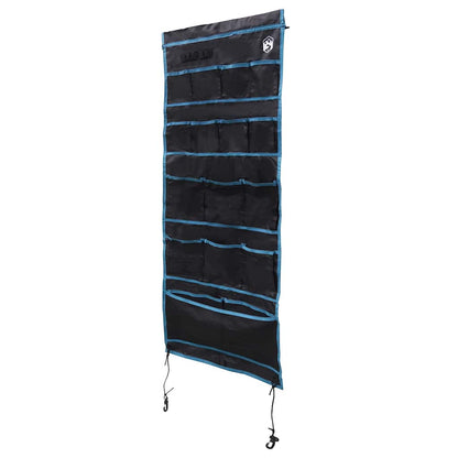 vidaXL Storage Bag with Storage Black and Blue 125 x 48 cm Oxford