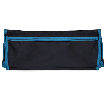 vidaXL Storage Bag with Storage Black and Blue 63.5 x 40 cm Oxford