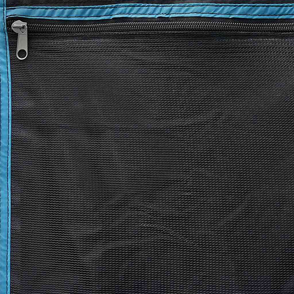 vidaXL Storage Bag with Storage Black and Blue 140 x 43 cm Oxford