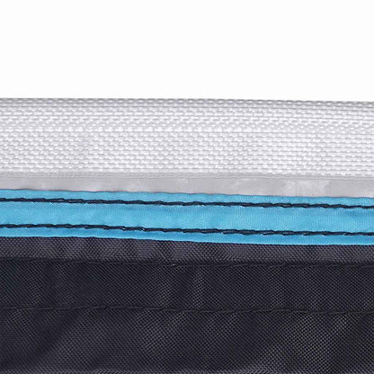 vidaXL Storage Bag with Storage Black and Blue 140 x 43 cm Oxford