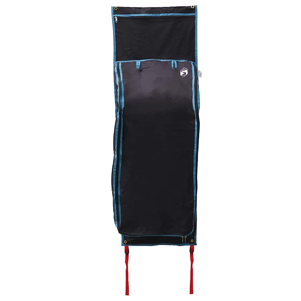 vidaXL Storage Bag with Storage Black and Blue 140 x 43 cm Oxford