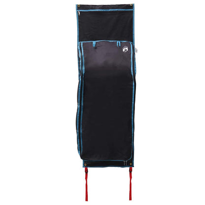 vidaXL Storage Bag with Storage Black and Blue 140 x 43 cm Oxford