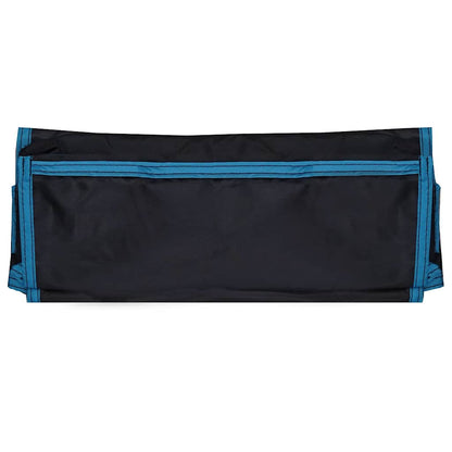 vidaXL Storage Bag with Storage Black and Blue 98 x 47 cm Oxford