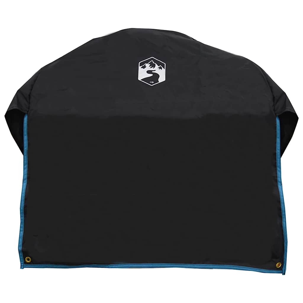 vidaXL Wheel Cover Black and Blue 108 x 76 cm Oxford