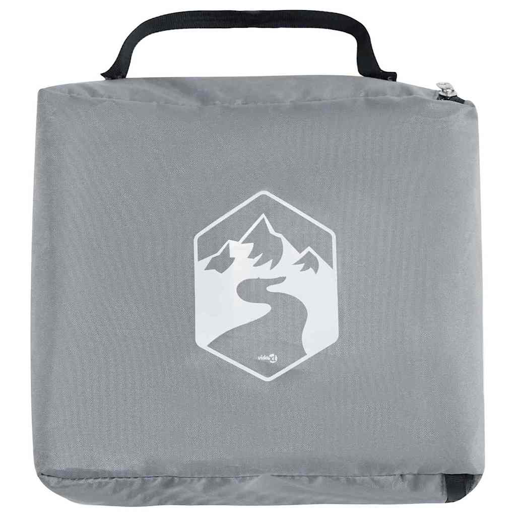 vidaXL Hanging Tent Organiser Grey and Blue 320 x 182 cm Oxford