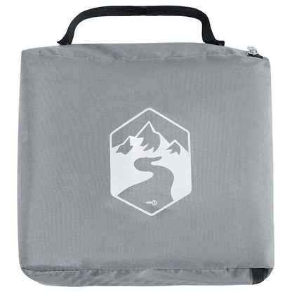 vidaXL Hanging Tent Organiser Grey and Blue 320 x 182 cm Oxford