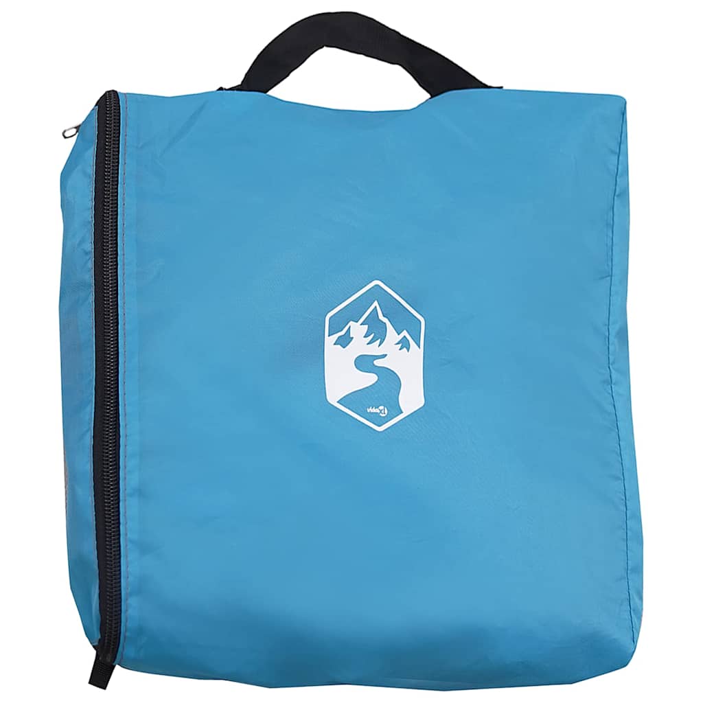 vidaXL Storage Bag 4 pcs Grey and Blue 24 x 16 x 24 cm Oxford