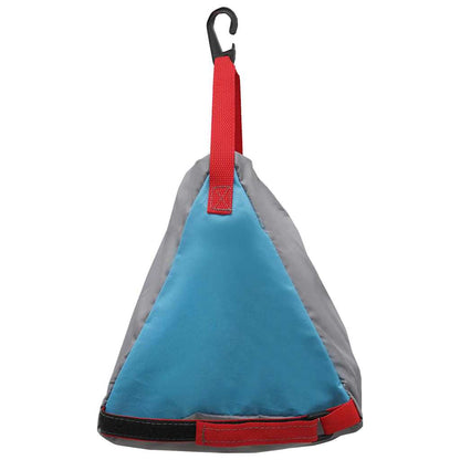 vidaXL Storage Bag 4 pcs Grey and Blue 24 x 16 x 24 cm Oxford