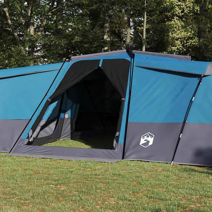 vidaXL Family Tent with Roof Blue 833 x 585 x 216 cm Taffeta