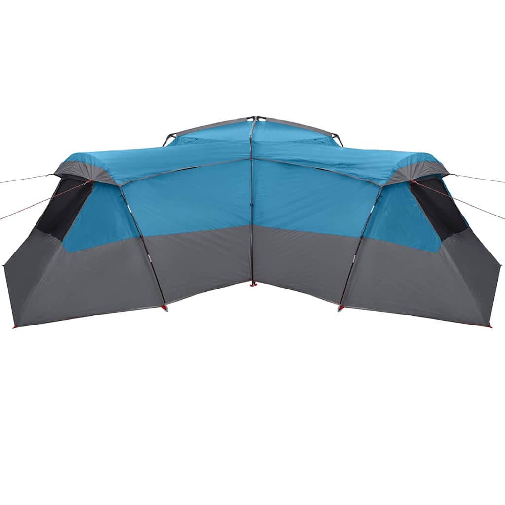 vidaXL Family Tent with Roof Blue 833 x 585 x 216 cm Taffeta