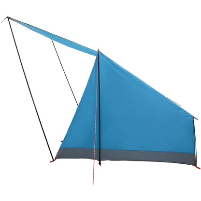 vidaXL Camping Tent with Roof Blue 282 x 225 x 154 cm Taffeta