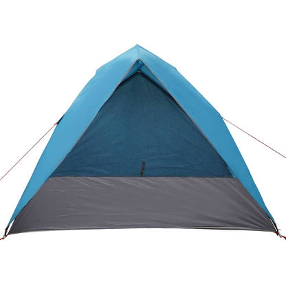 vidaXL Camping Tent with Roof Blue 320 x 275 x 190 cm Taffeta