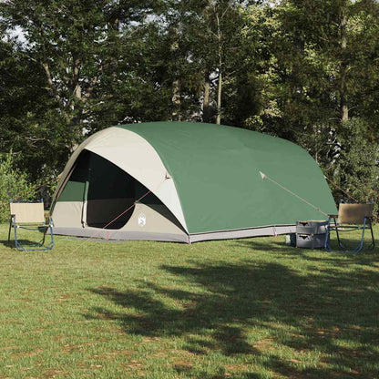 vidaXL Tunnel tent with Roof Green 500 x 348 x 200 cm Taffeta