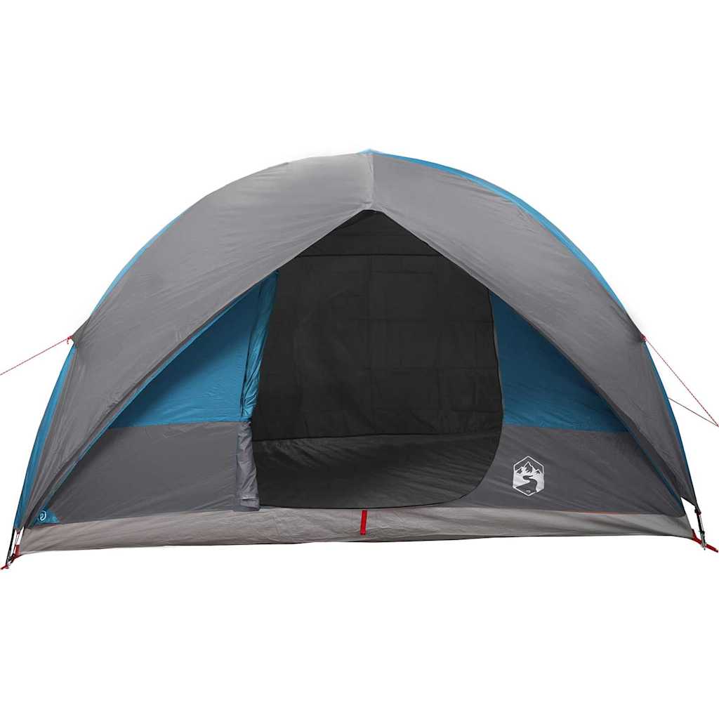 vidaXL Tunnel tent with Roof Blue 500 x 348 x 200 cm Taffeta