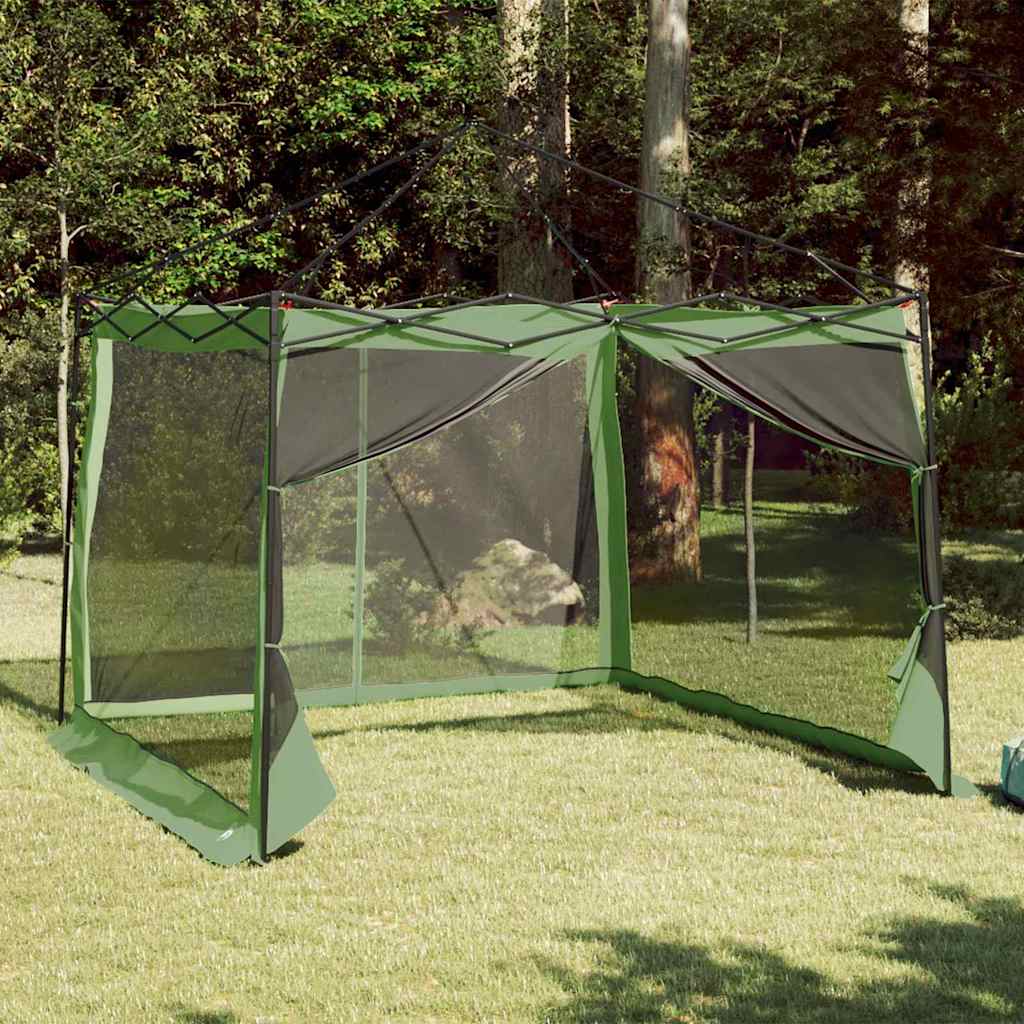 vidaXL Inner Tent with Roof Green 303 x 303 x 196 cm Taffeta