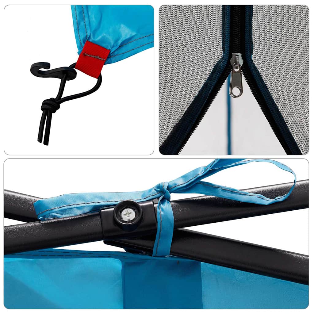 vidaXL Inner Tent with Roof Blue 303 x 303 x 196 cm Taffeta