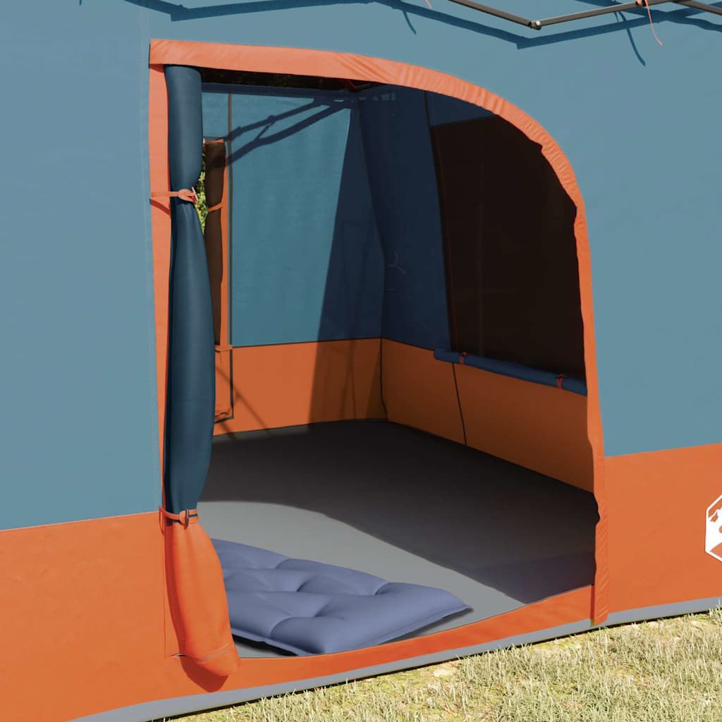 vidaXL Inner Tent with Roof Grey and Orange 290 x 288 x 234 cm Taffeta