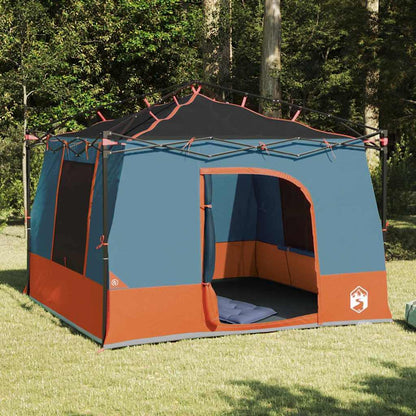 vidaXL Inner Tent with Roof Grey and Orange 290 x 288 x 234 cm Taffeta