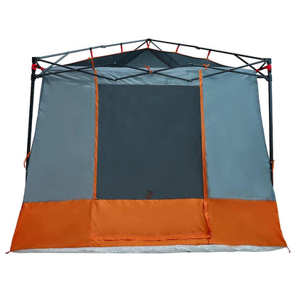 vidaXL Inner Tent with Roof Grey and Orange 290 x 288 x 234 cm Taffeta