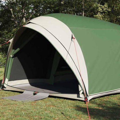 vidaXL Tunnel tent with Roof Green 410 x 285 x 198 cm Taffeta