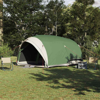 vidaXL Tunnel tent with Roof Green 410 x 285 x 198 cm Taffeta
