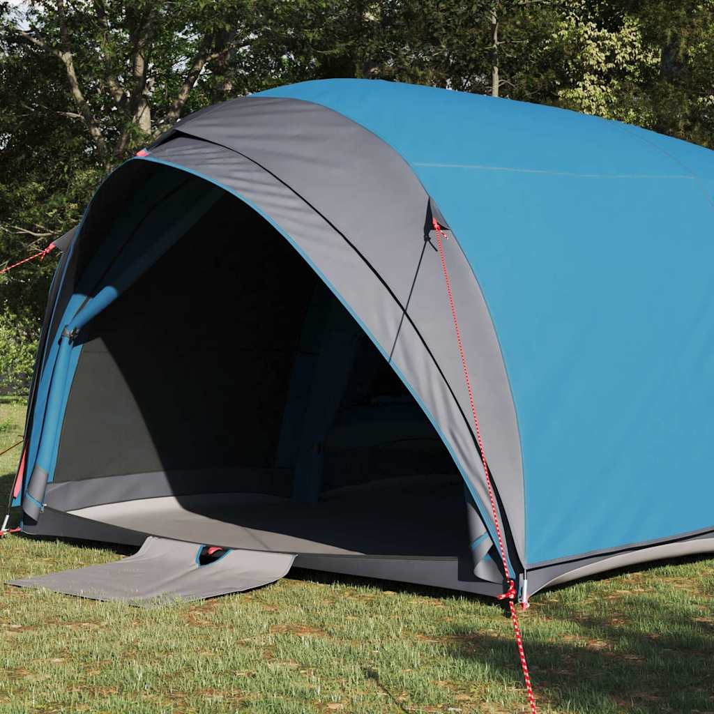 vidaXL Tunnel tent with Roof Blue 410 x 285 x 198 cm Taffeta