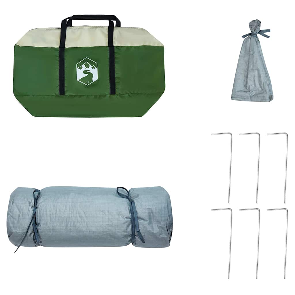 vidaXL Inner Tent with Roof Green 291 x 291 x 240 cm Taffeta