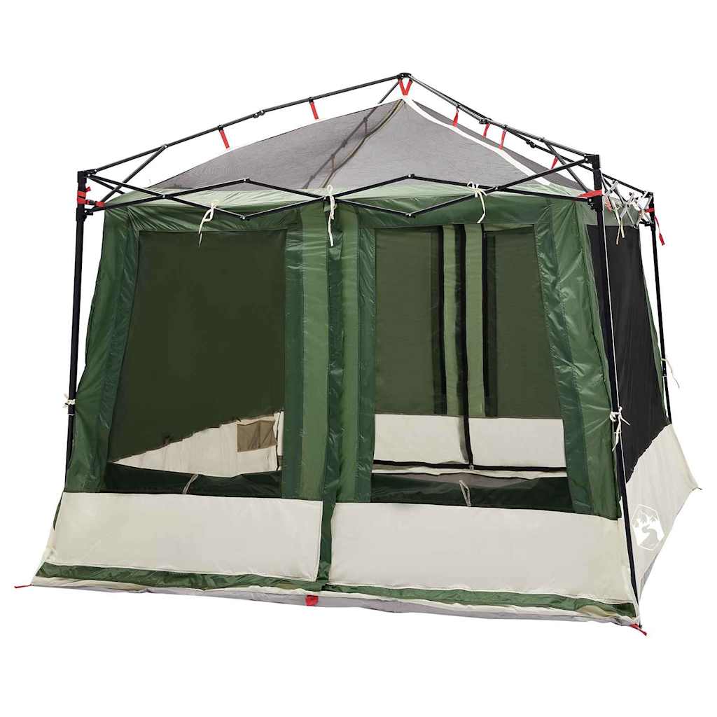 vidaXL Inner Tent with Roof Green 291 x 291 x 240 cm Taffeta