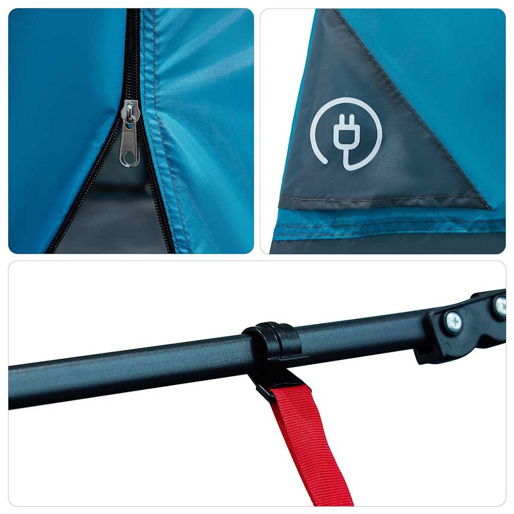 vidaXL Inner Tent with Roof Blue 291 x 291 x 240 cm Taffeta