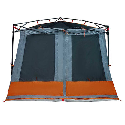 vidaXL Inner Tent with Roof Grey and Orange 291 x 291 x 240 cm Taffeta