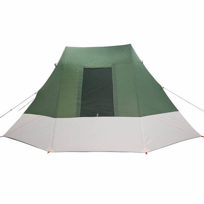 vidaXL Camping Tent with Roof Green 482 x 360 x 227 cm Taffeta