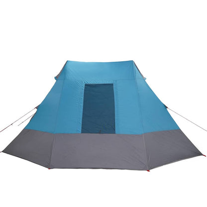 vidaXL Camping Tent with Roof Blue 482 x 360 x 227 cm Taffeta