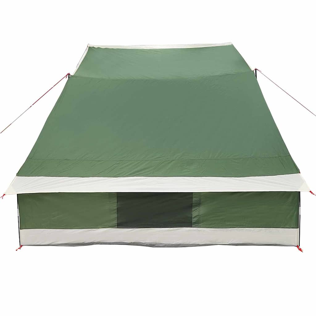 vidaXL Camping Tent with Roof Green 223 x 163 x 130 cm Taffeta