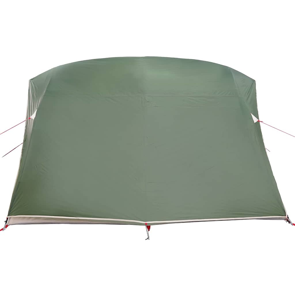 vidaXL Camping Tent with Roof Green 275 x 230 x 140 cm Taffeta
