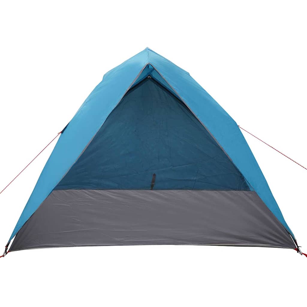 vidaXL Camping Tent with Roof Blue 275 x 230 x 140 cm Taffeta