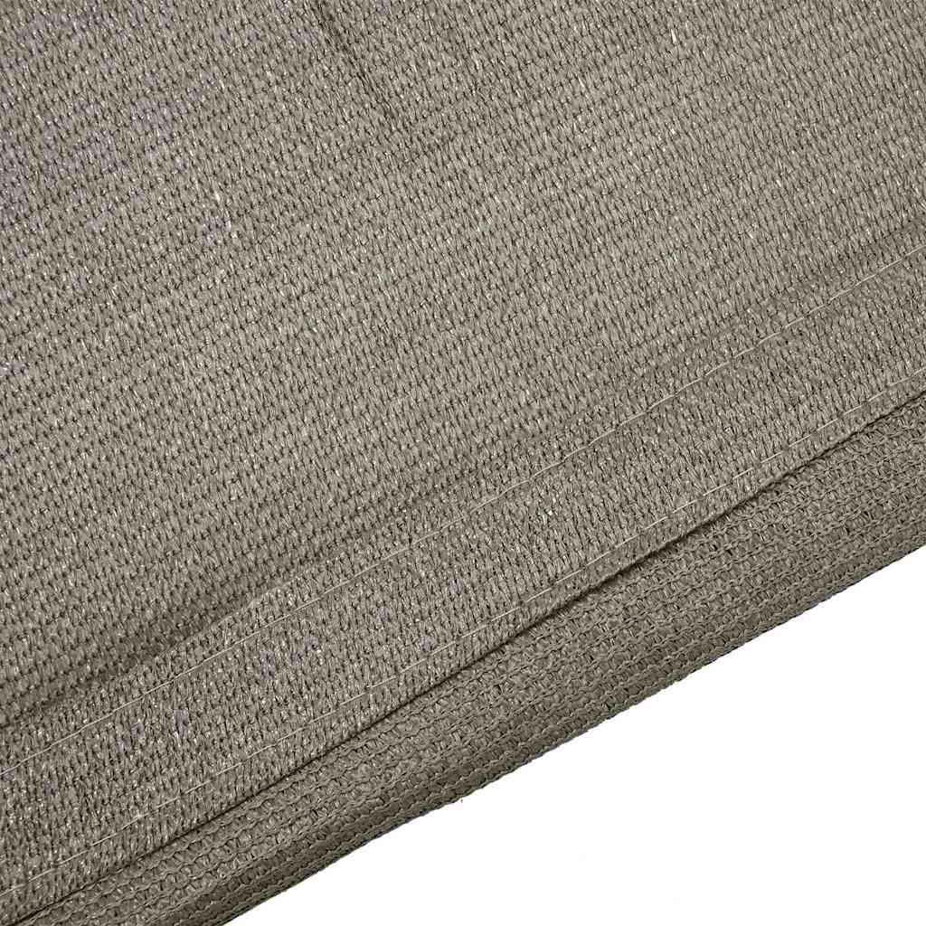 vidaXL Tent Carpet Folding Manual Light Grey 200 x 200 cm Polyethylene