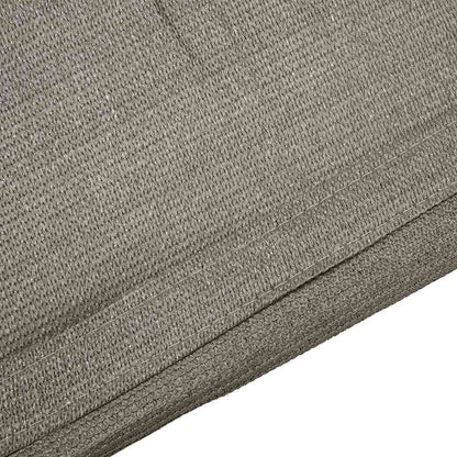 vidaXL Tent Carpet Folding Manual Light Grey 200 x 200 cm Polyethylene