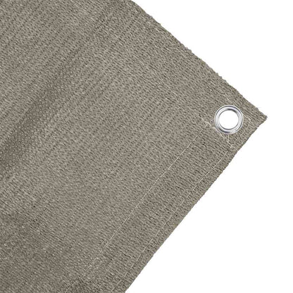 vidaXL Tent Carpet Folding Manual Light Grey 200 x 250 cm Polyethylene