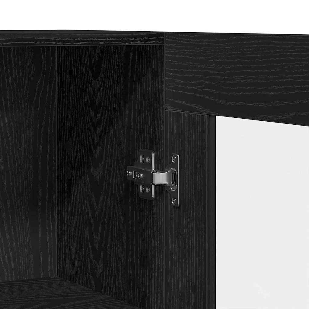 vidaXL Book Cabinet 4-Tier 82.5 x 30.5 x 185 cm Engineered Wood